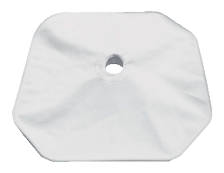 Prensa de filtro de tela con incrustaciones